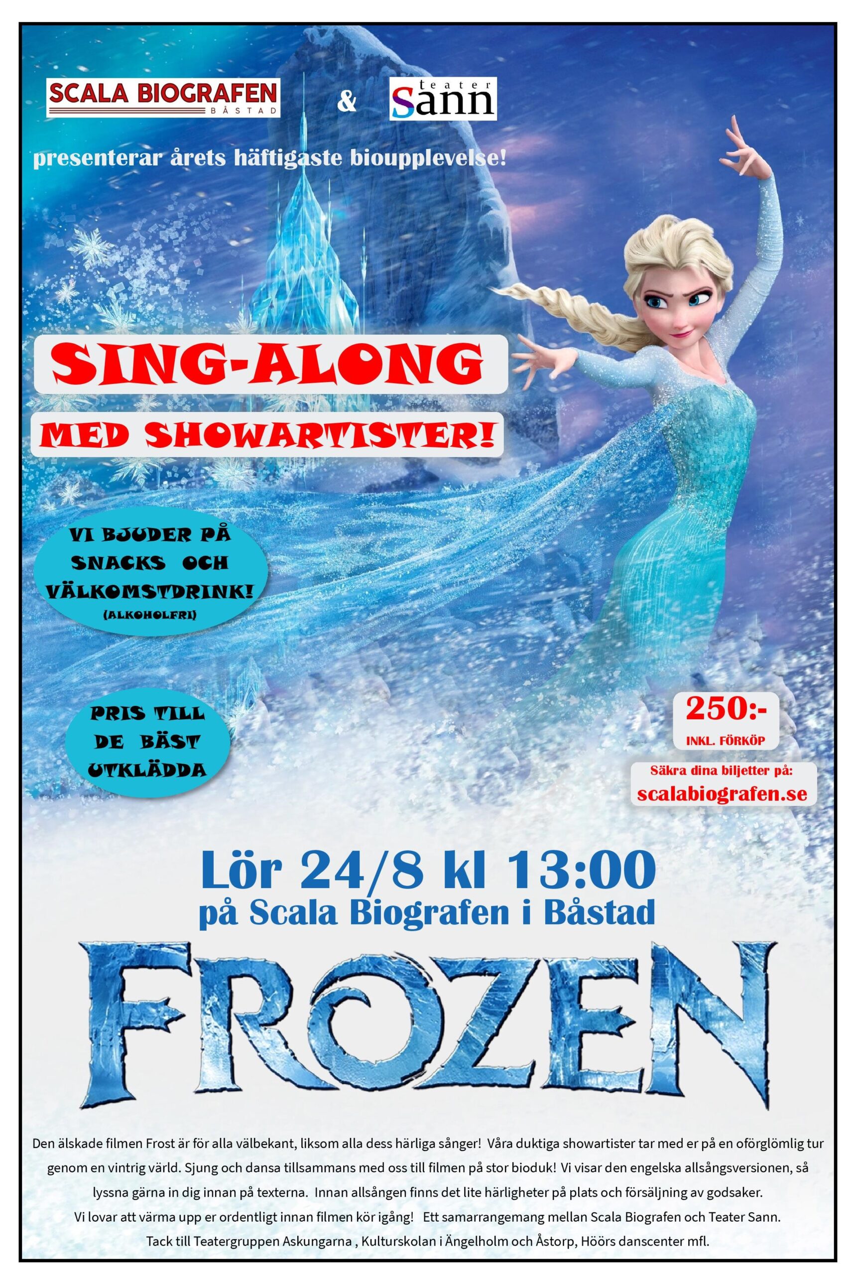 Du visar för närvarande Frozen SING-ALONG