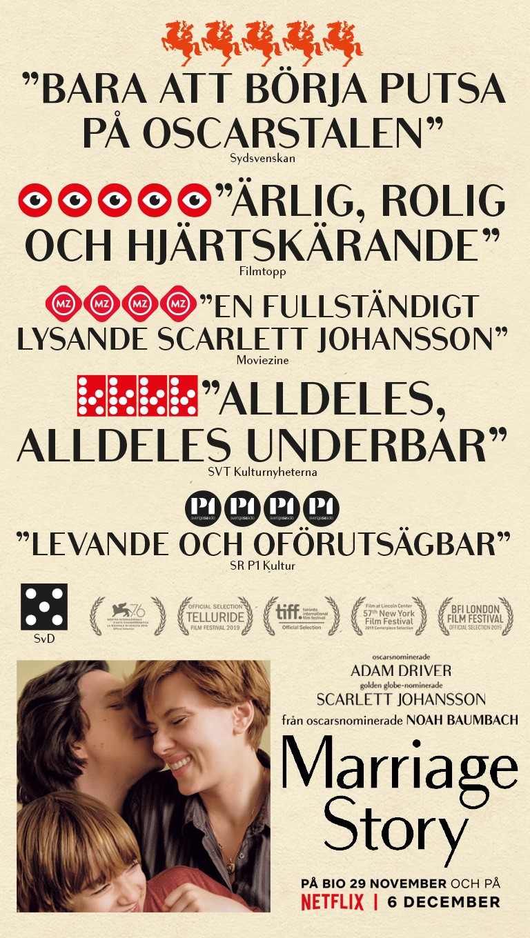 Du visar för närvarande Marriage Story