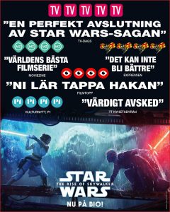 Star Wars: Rise of Skywalker på Scala i Båstad