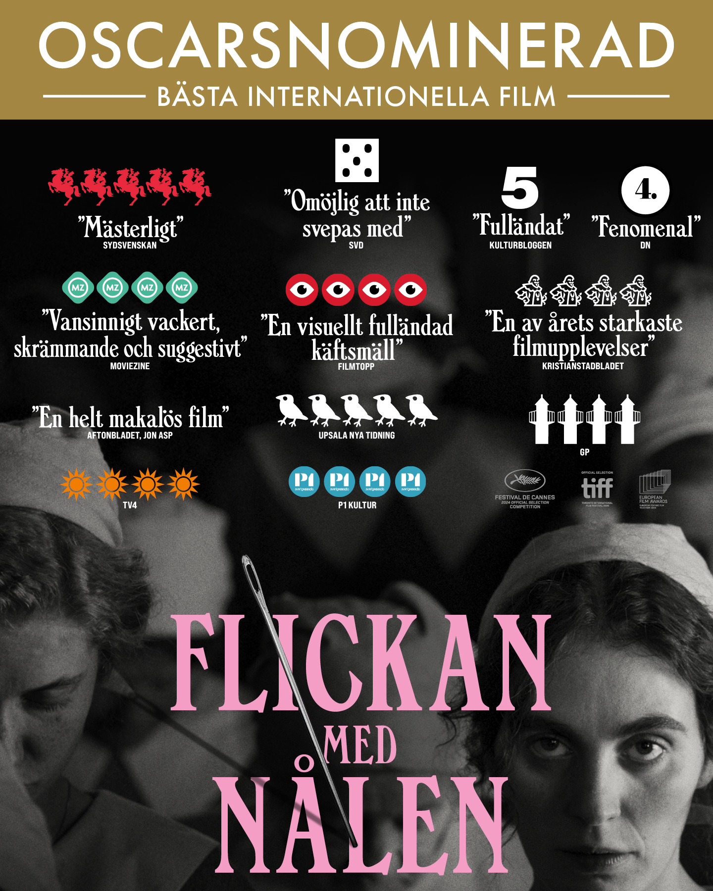 Du visar för närvarande Flickan med nålen
